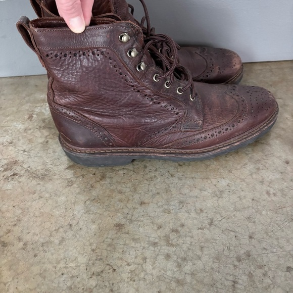 Allen Edmonds Long Branch Leather Boots Size 10 - Picture 7 of 12
